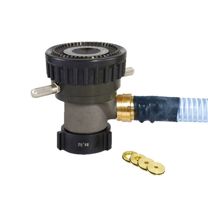 Protek 888S adjustable self-educting monitor nozzle combination pattern