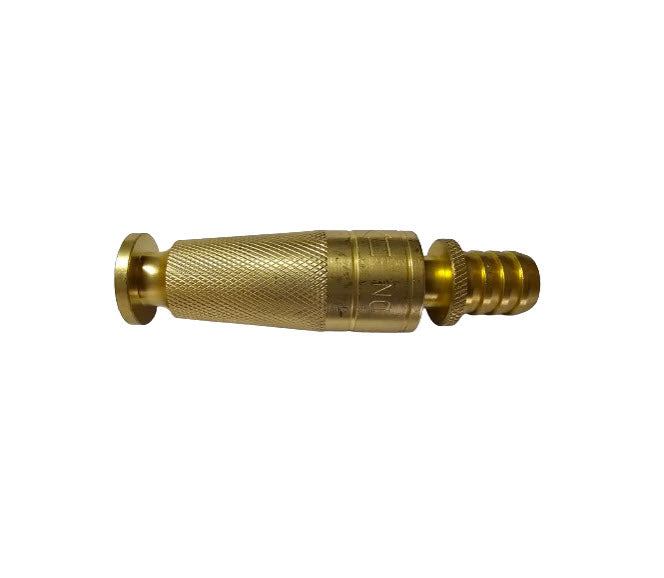 Brass 25mm jet fire hose reel nozzle