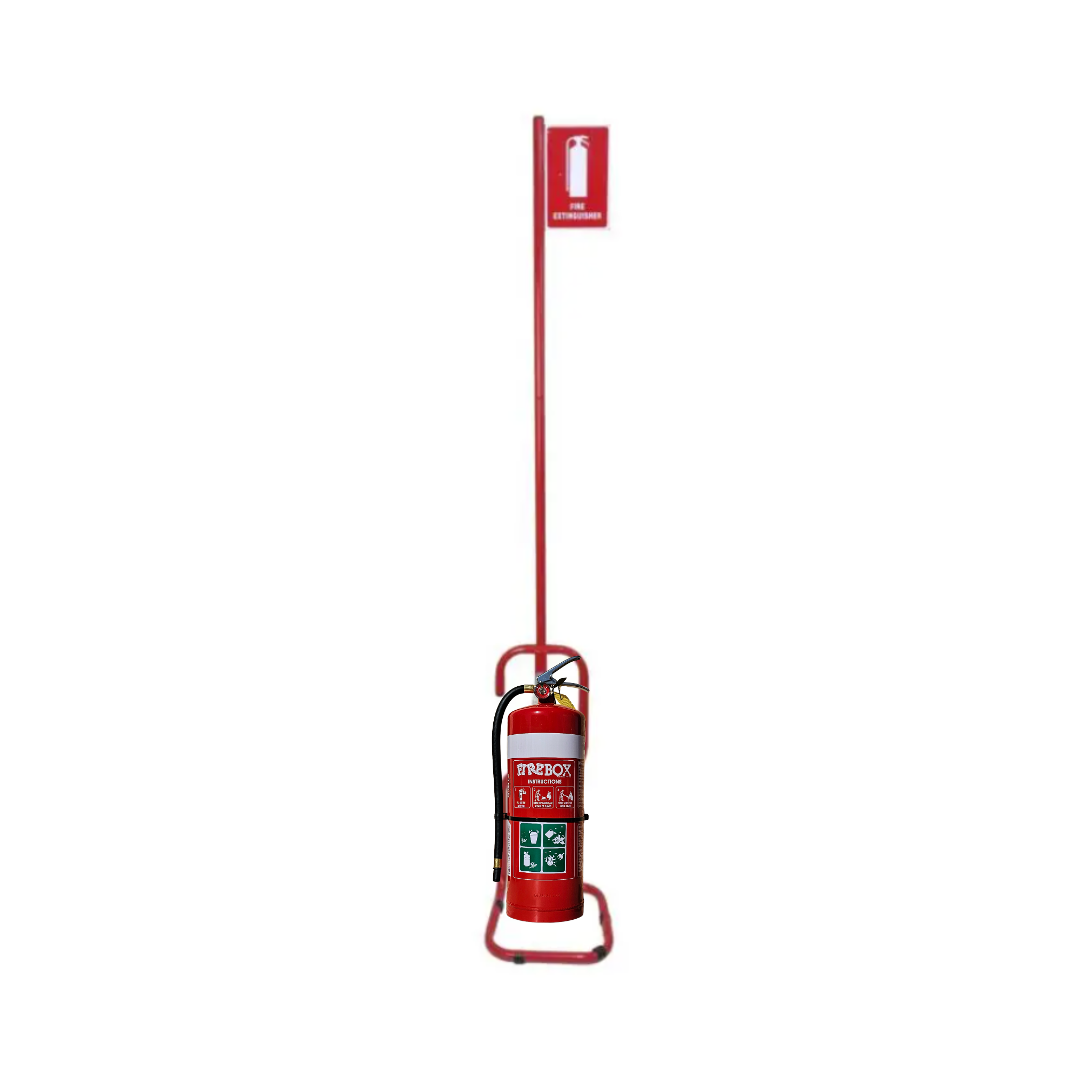 Portable Extinguisher Stand