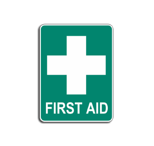 First Aid Sign (Vehicle Sticker)