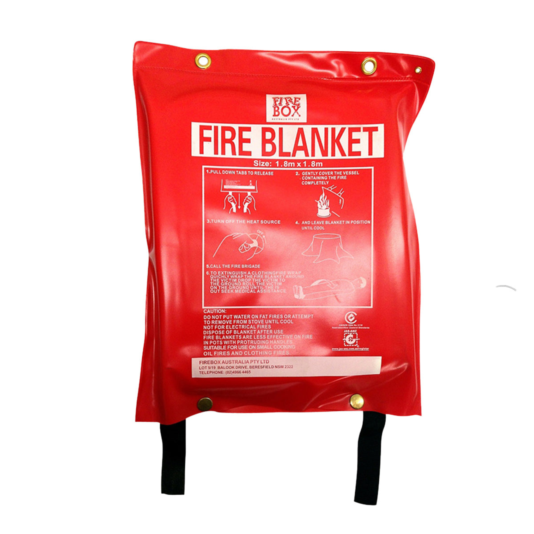 1.8m x 1.8m Fire Blanket