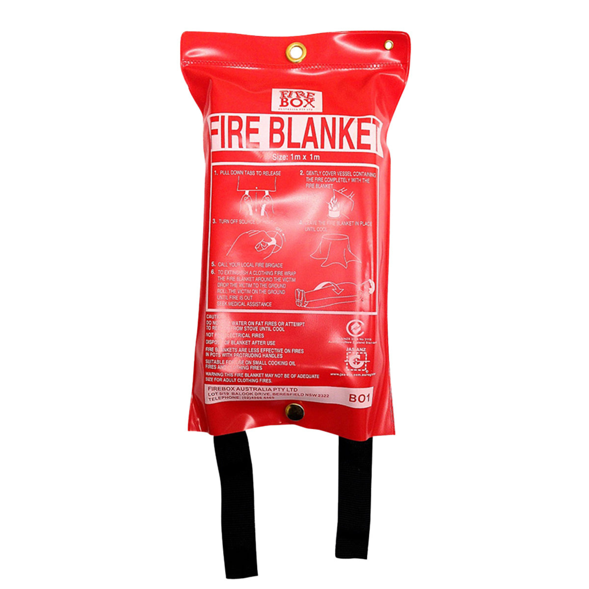 1m x 1m Fire Blanket