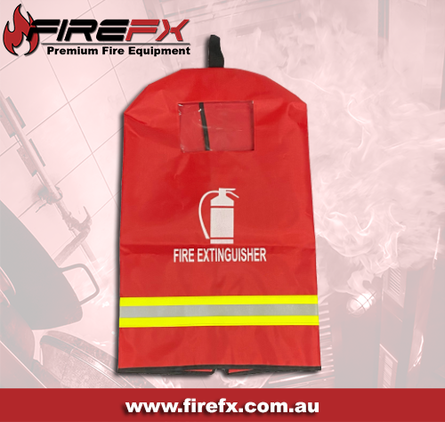 Medium UV protected PVC Fire Extinguisher Bag - Image 3