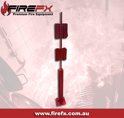 Dual Extinguisher Cabinet Stand - Image 2