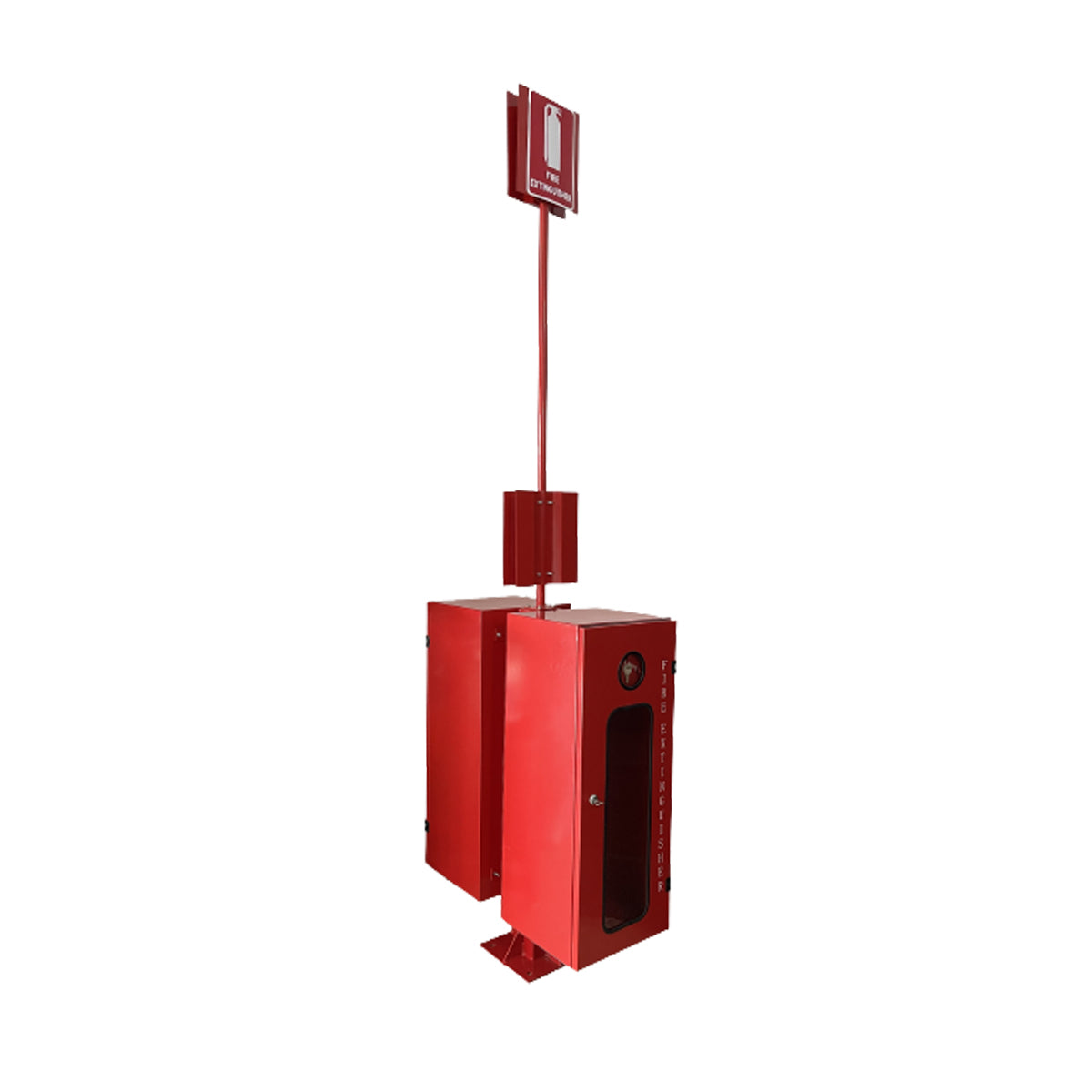 Dual Extinguisher Cabinet Stand
