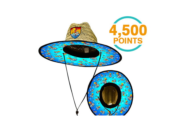 Firebox Sunshade Natural Life Guard Straw Hat
