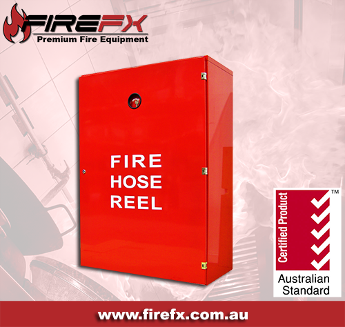 Fire Hose Reel Cabinet With Lock - Image 2