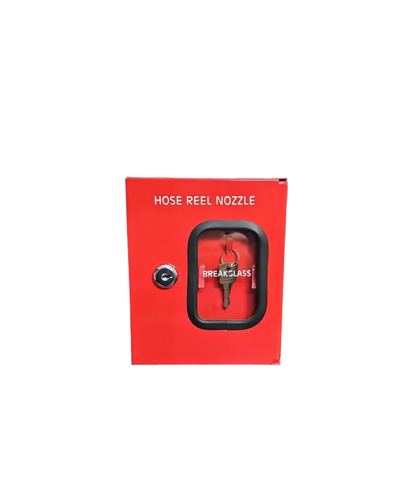 Metal Powder Coated Hose Reel Nozzle Lock Box