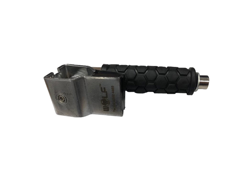 Hose reel swivel handle wind up tool
