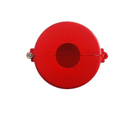 UV rated plastic pacman type hydrant wheel lock
