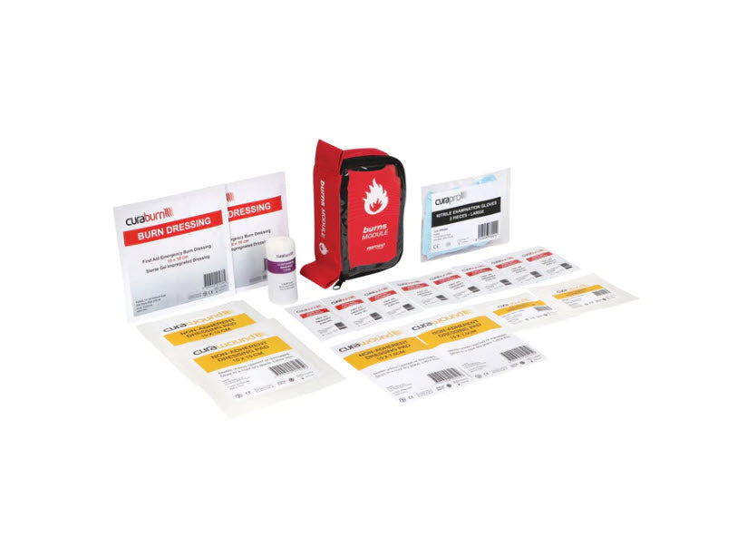 Burns First Aid Kit module, Soft Pack