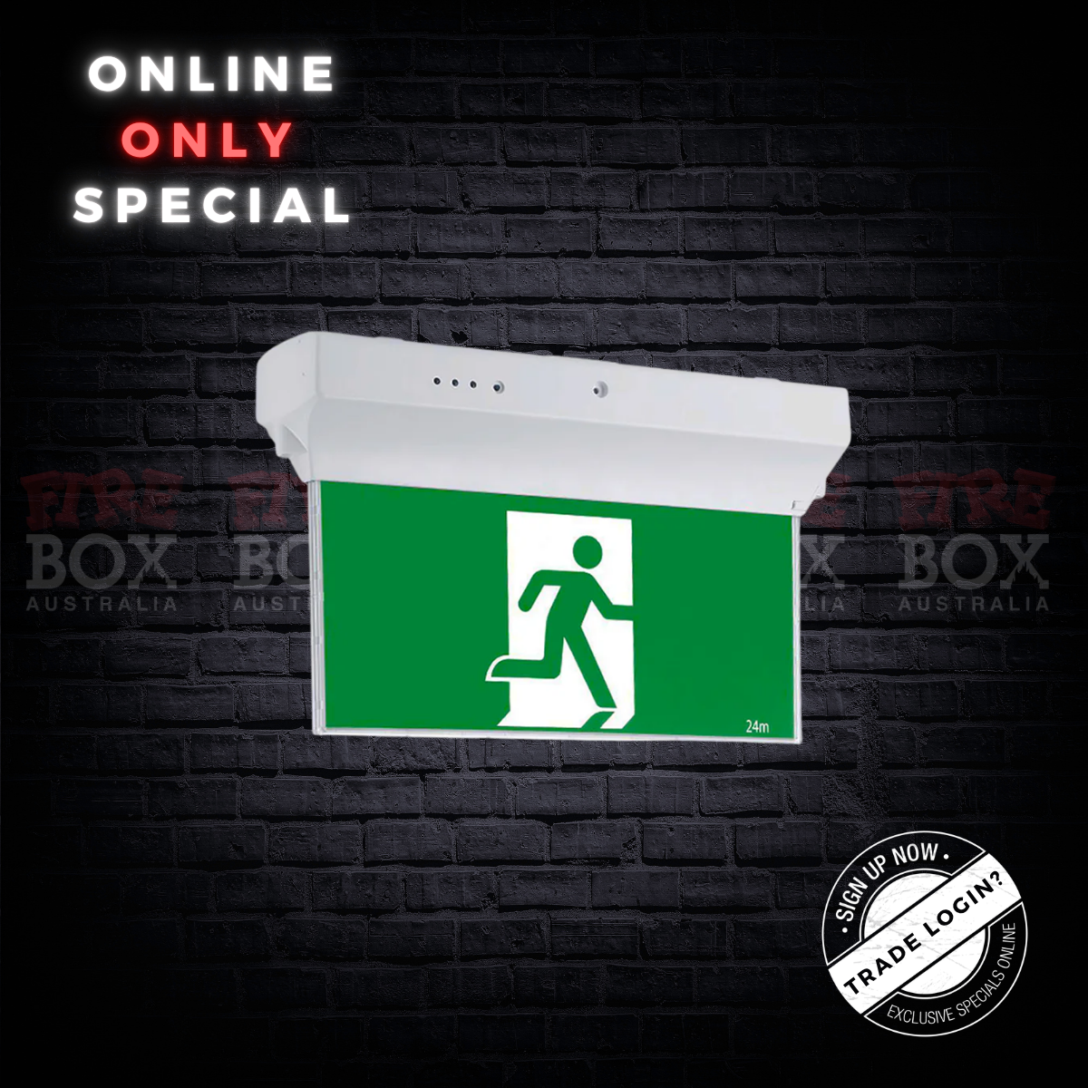 LED Blade Exit- Emergency