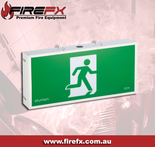 LED Jumbo Exit Light (40m) - Image 2