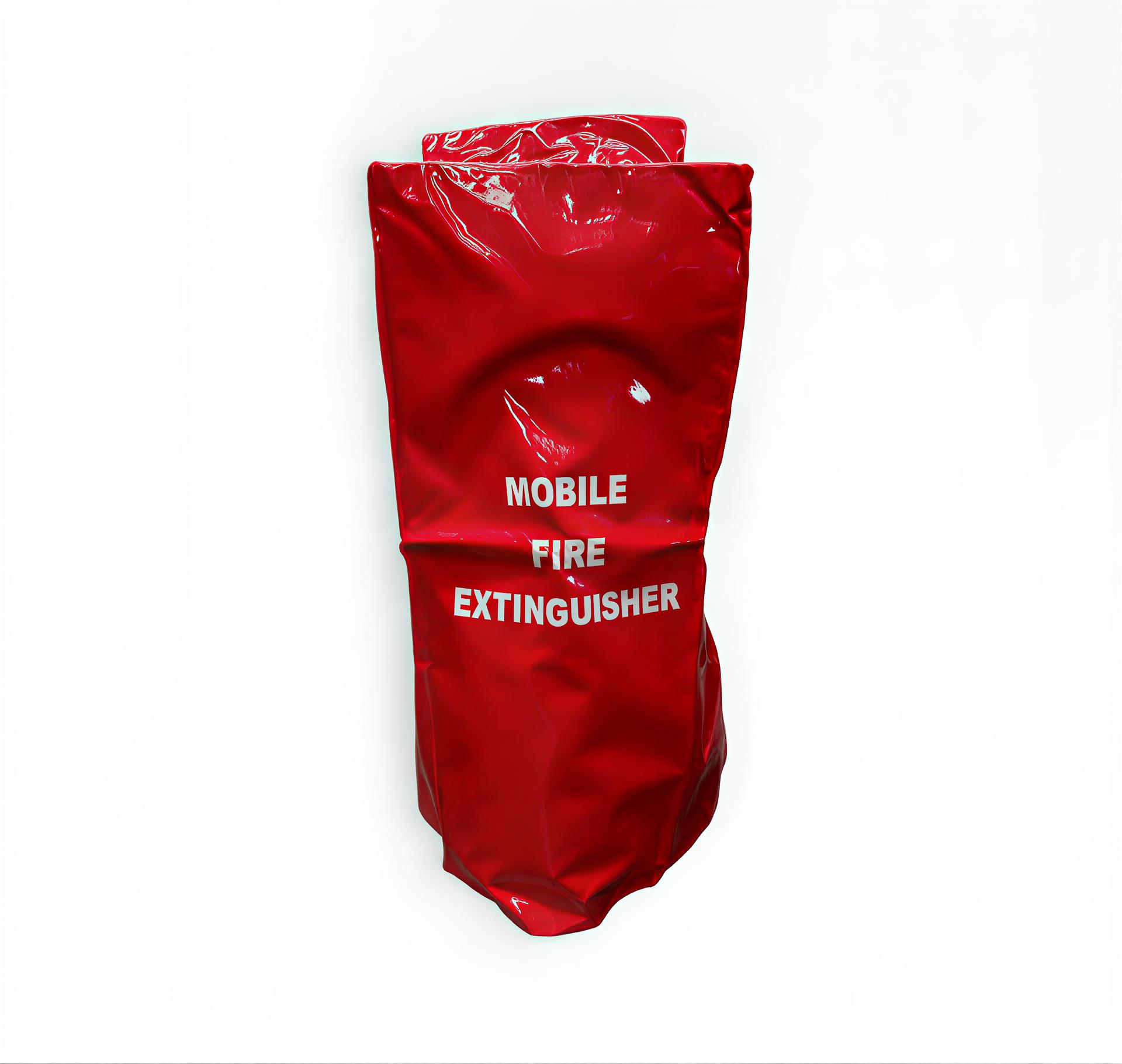 Mobile UV Protected PVC Fire Extinguisher Cover