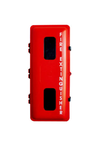 Medium Plastic Fire Extinguisher Cabinet