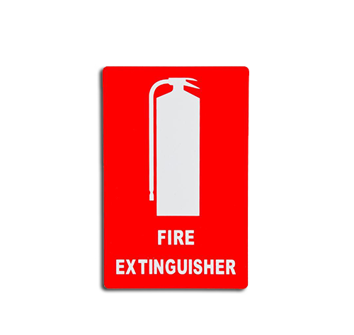 Fire Extinguisher Location Sign (Vehicle Sticker)