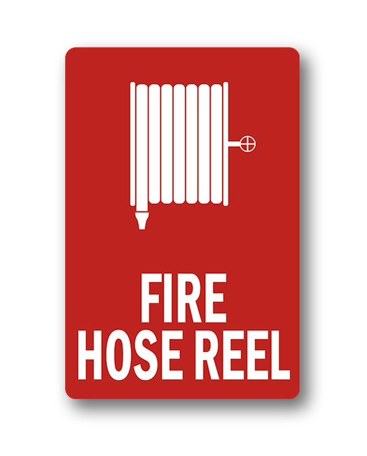 PVC Medium Fire hose reel location Sign