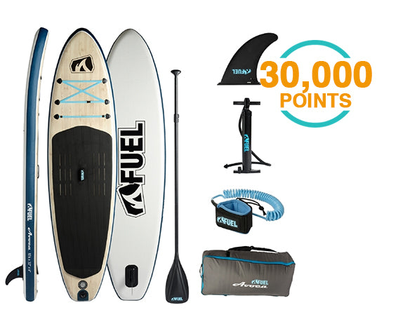 9FT Inflatable Paddle Board Valued Up To $300
