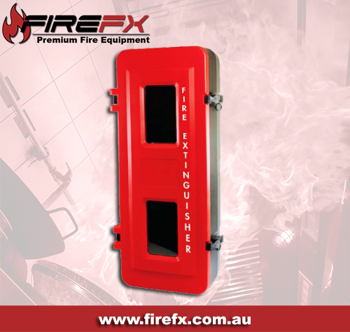 X-Large Plastic Uv Treated Fire Extinguisher Cabinet - Image 2