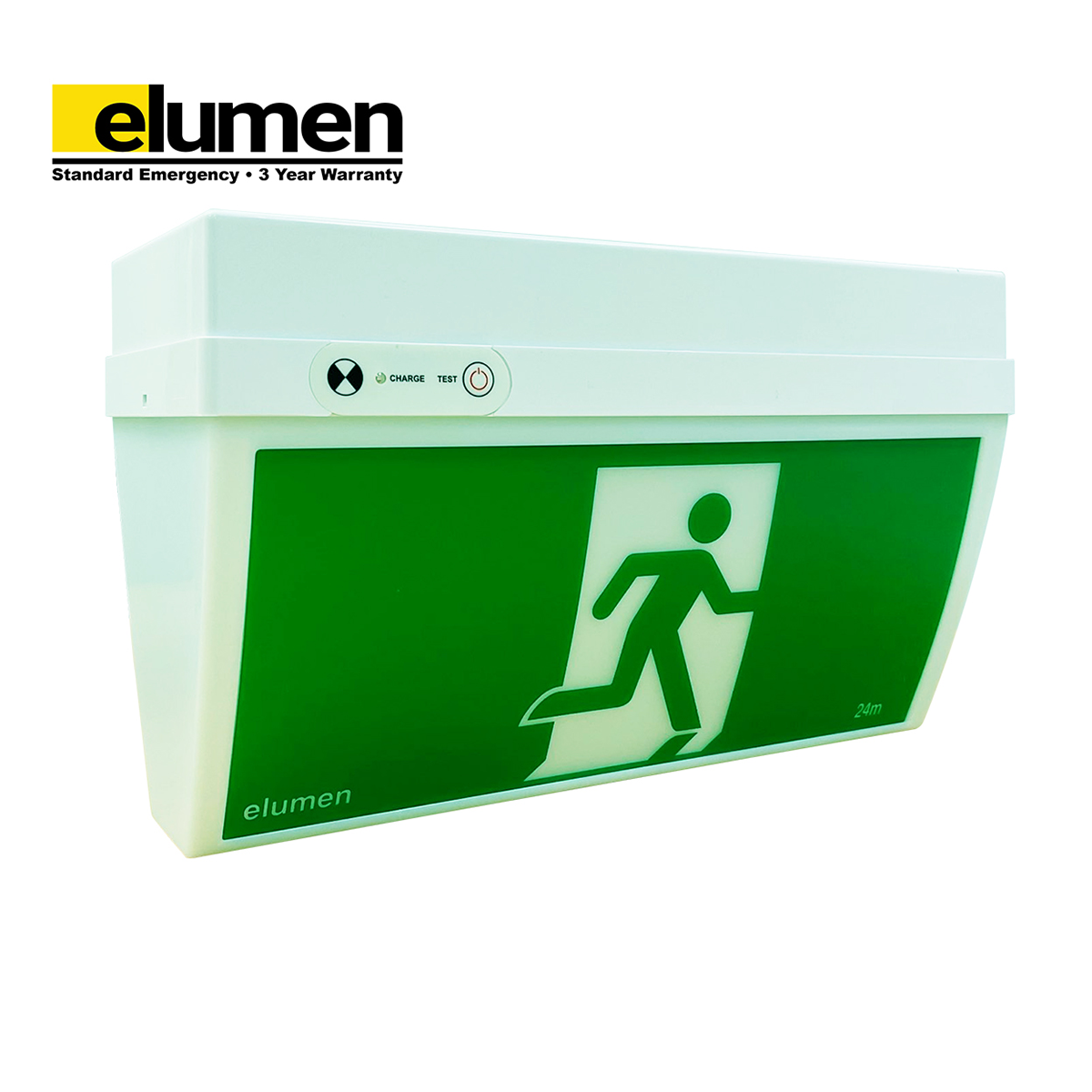 Ceiling mount diffuser to suit LED Wide Body Exit