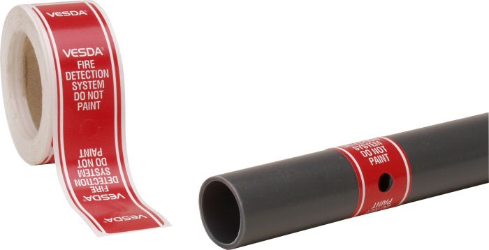 VESDA Pipe Decal – Roll of 200