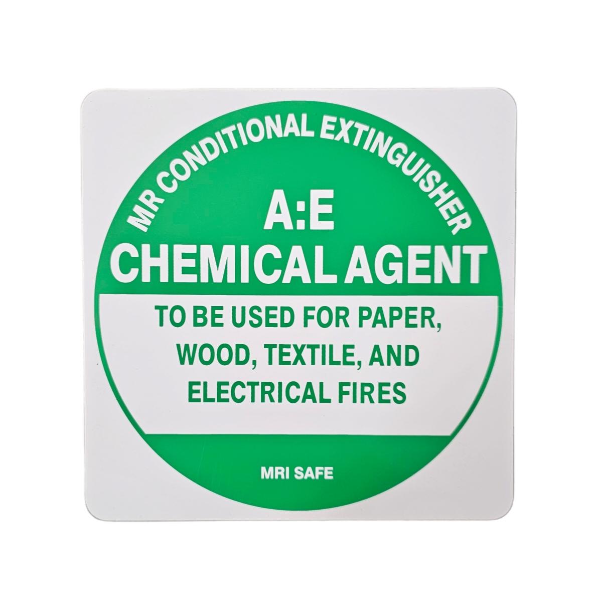Sapphire Extinguisher I.D Sign